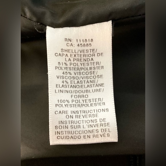 Michael Kors Black Blazer Jacket Women Size 10 Business Casual - Picture 7 of 7